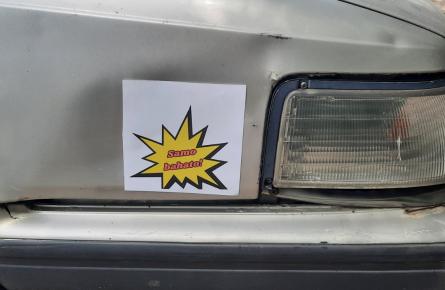 Рачуна поведи, стикер залепи!